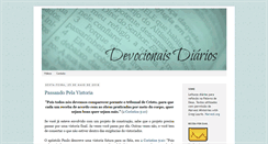 Desktop Screenshot of devocionaisdiarios.com
